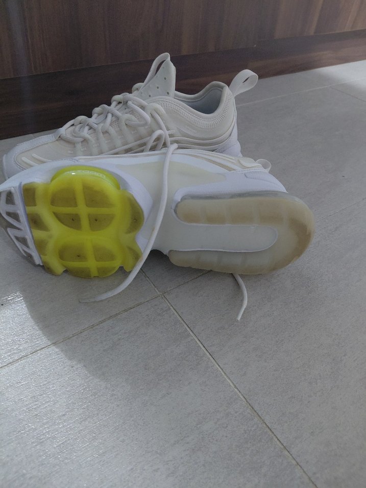 Beyaz Spor Stiletto Topuklu Kadın Sneakers - Görsel 4