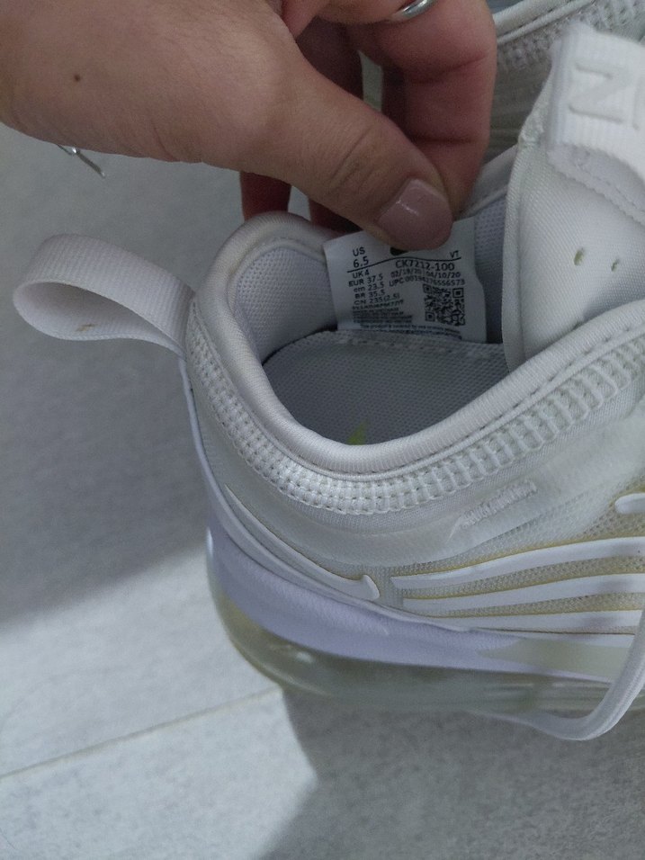 Beyaz Spor Stiletto Topuklu Kadın Sneakers - Görsel 5