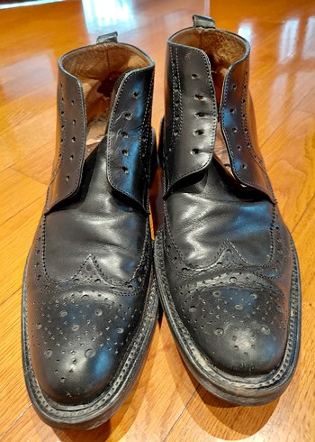 Siyah Erkek Klasik Deri Ayakkabı - Görsel 5