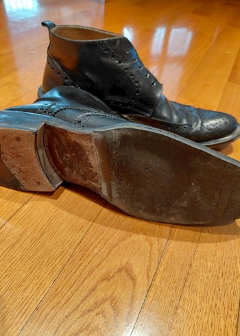 Siyah Erkek Klasik Deri Ayakkabı - Görsel 2