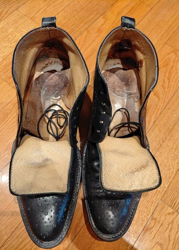 Siyah Erkek Klasik Deri Ayakkabı - Görsel 4