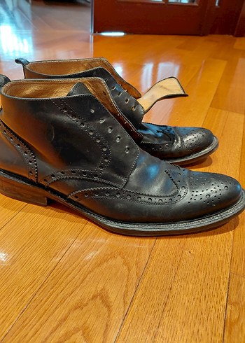 Siyah Erkek Klasik Deri Ayakkabı - Görsel 3