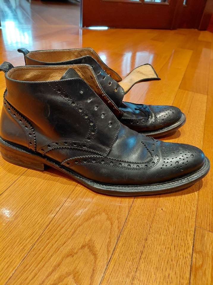 Siyah Erkek Klasik Deri Ayakkabı - Görsel 3