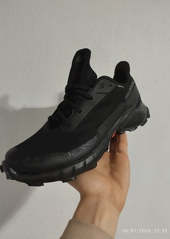 Salomon Siyah Bağcıklı Erkek Outdoor Ayakkabı - Görsel 5