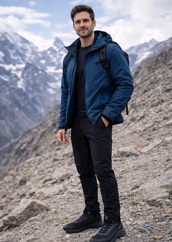 Salomon Siyah Bağcıklı Erkek Outdoor Ayakkabı - Görsel 13