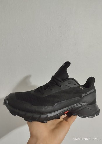 Salomon Siyah Bağcıklı Erkek Outdoor Ayakkabı - Görsel 4