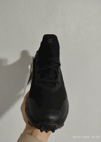 Salomon Siyah Bağcıklı Erkek Outdoor Ayakkabı - Görsel 3