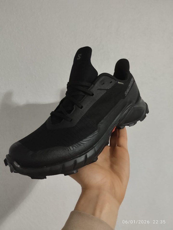 Salomon Siyah Bağcıklı Erkek Outdoor Ayakkabı - Görsel 5