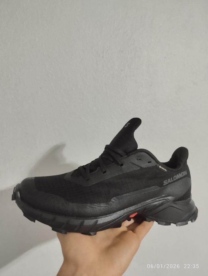 Salomon Siyah Bağcıklı Erkek Outdoor Ayakkabı - Görsel 4