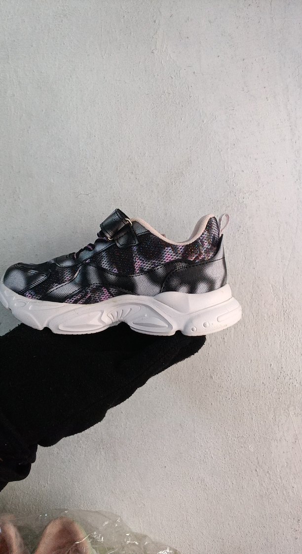 Kızlar için Renkli Bağcıksız Spor Ayakkabı - Görsel 3