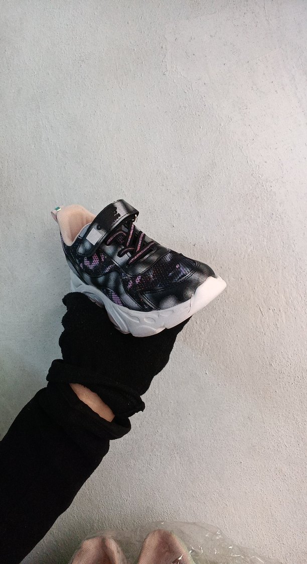 Kızlar için Renkli Bağcıksız Spor Ayakkabı - Görsel 2