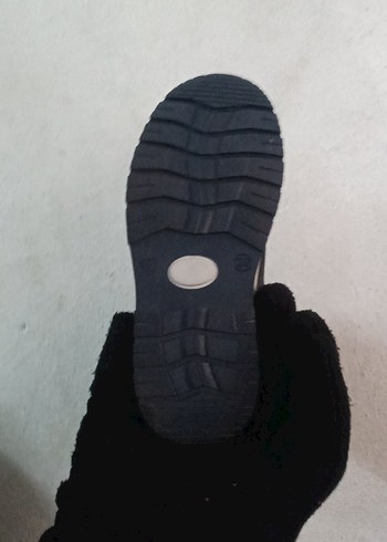 Gri Siyah Erkek Kürklü Street Wear Bot - Görsel 6
