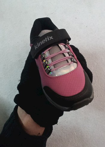 Pembe Baskılı Kız Çocuk Spor Ayakkabısı - Görsel 2