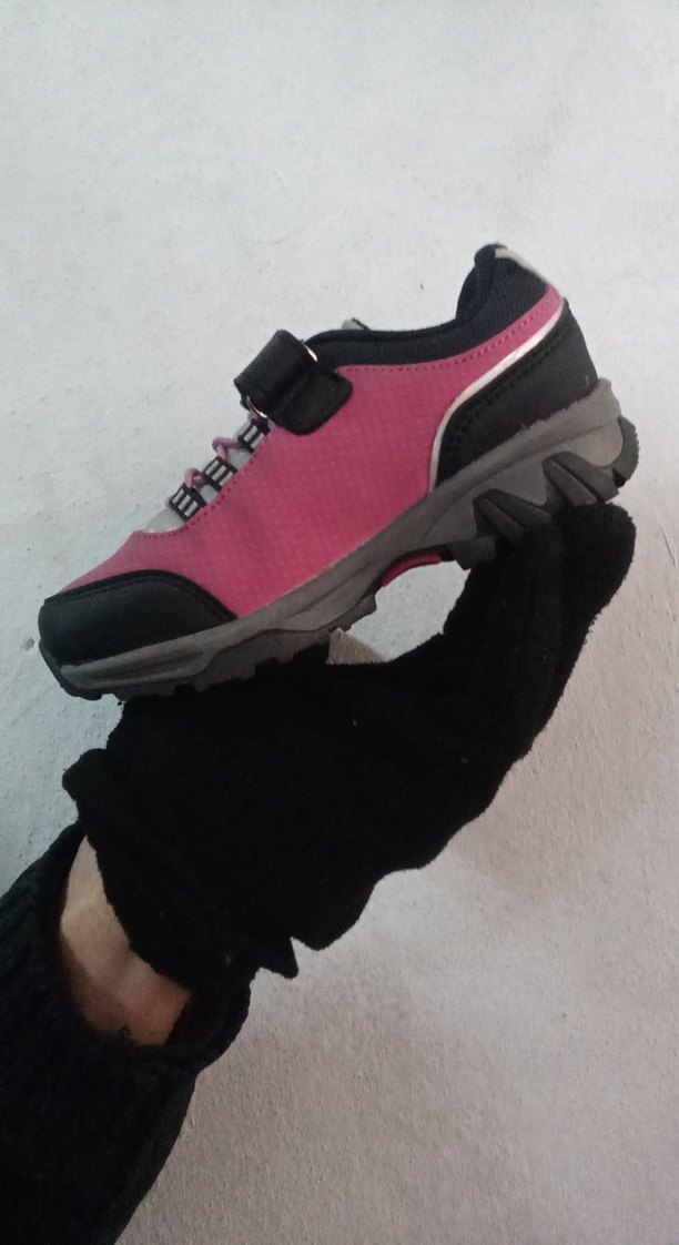 Pembe Baskılı Kız Çocuk Spor Ayakkabısı - Görsel 3