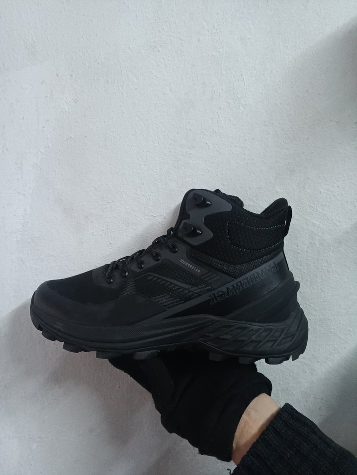 Siyah Bağcıklı Erkek Outdoor Ayakkabı - Görsel 2