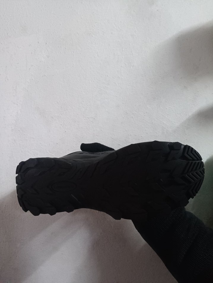 Siyah Bağcıklı Erkek Outdoor Ayakkabı - Görsel 5