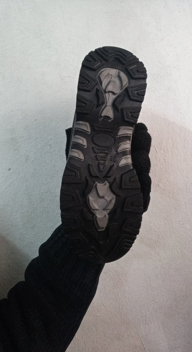 Gri Kürklü Erkek Outdoor Bot - Görsel 5