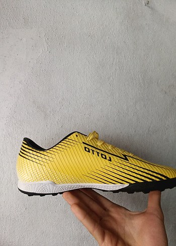 LOTTO Sarı Erkek Futbol Ayakkabısı Velcro - Görsel 4
