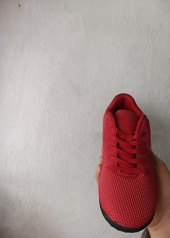 LOTTO Kırmızı Erkek Futbol Ayakkabısı Velcro Bağcıklı - Görsel 3