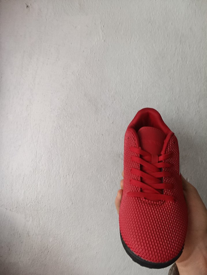 LOTTO Kırmızı Erkek Futbol Ayakkabısı Velcro Bağcıklı - Görsel 3
