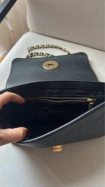 Tory Burch Tory Burch Siyah Deri Çanta