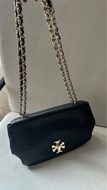 Beden Tory Burch Siyah Deri Çanta