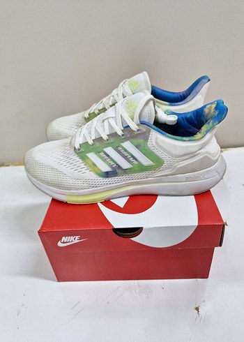 Adidas Erkek Beyaz Spor Ayakkabı - Görsel 5