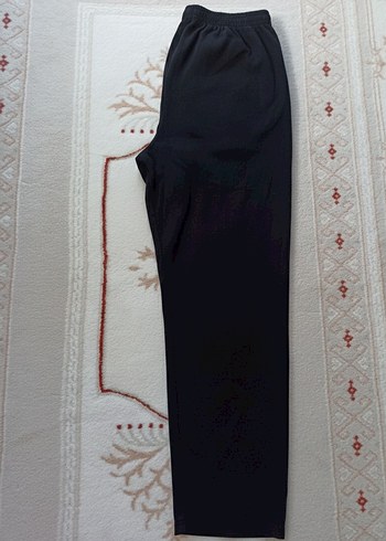 Erkek Siyah Pamuklu Rahat Kesim Pijama Altı - Görsel 3