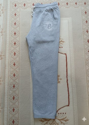 Erkek Gri Eşofman Altı L - Görsel 3