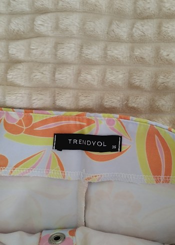 Trendyol & Milla Trendyolmilla Düğmeli Pembe Bohem Mini Etek