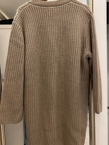 m Beden Massimo Dutti saf kaşmir hırka