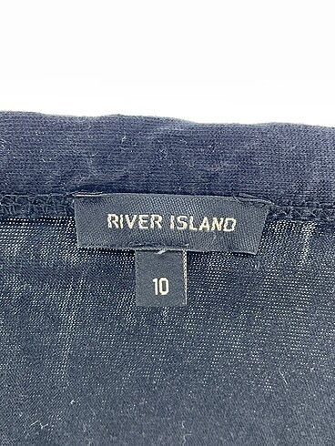 36 Beden siyah Renk River Island Bluz %70 İndirimli.