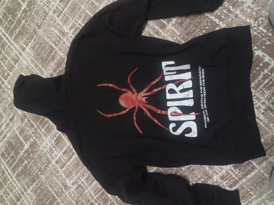 Kadın Siyah Kapüşonlu Sweatshirt - Görsel 2