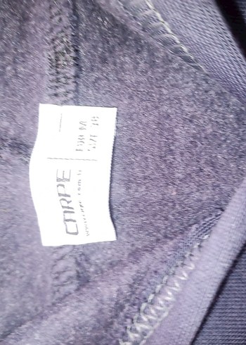 Kadın lacivert Kapüşonlu Sweatshirt - Görsel 3