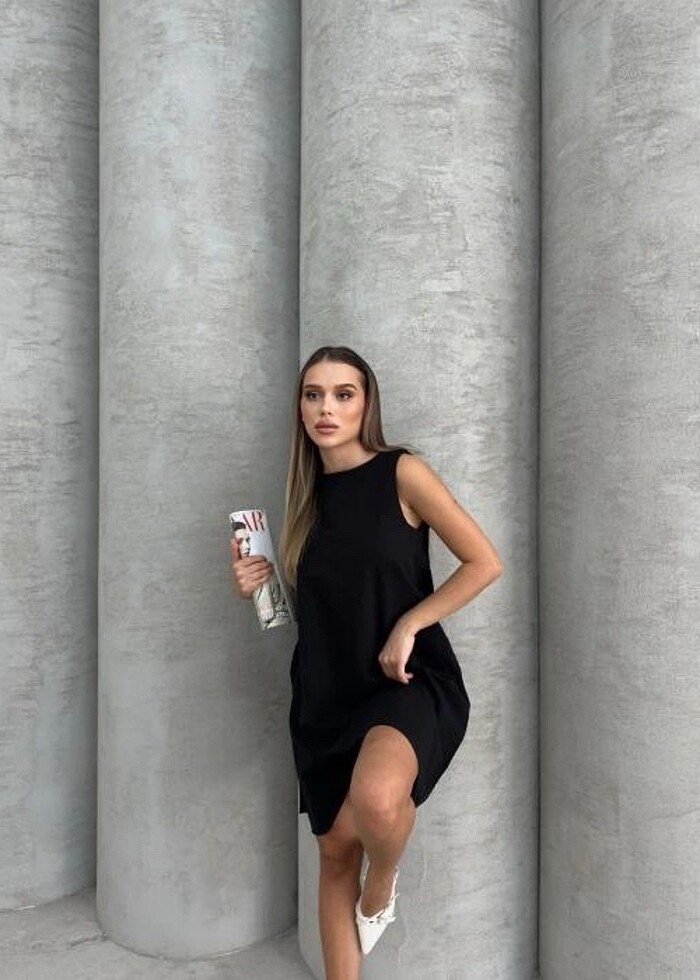 Çan Kısa Elbise - Görsel 3