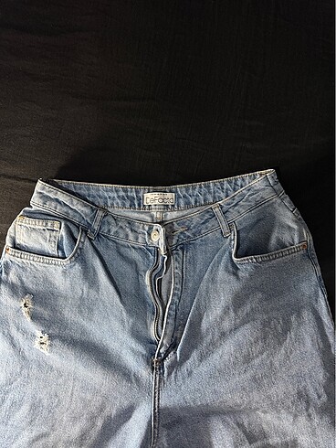 Defacto yırtık wide leg jean