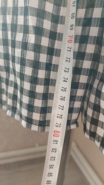 xl Beden siyah Renk Uzun Kareli Gömlek L,XL