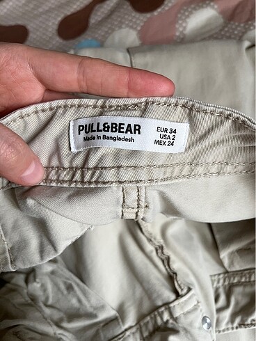 s Beden 34 beden pull bear kargo pantolon