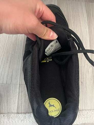 42 Beden siyah Renk Siyah iş ayakkabısı