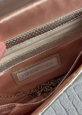 Forever New Gri Yılan Desenli Deri Kadın Portföy Cüzdan - Görsel 5