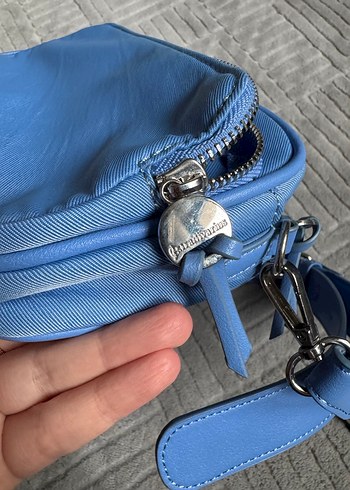 Stradivarius Mavi Kadın Bel ve Omuz Çantası - Görsel 2