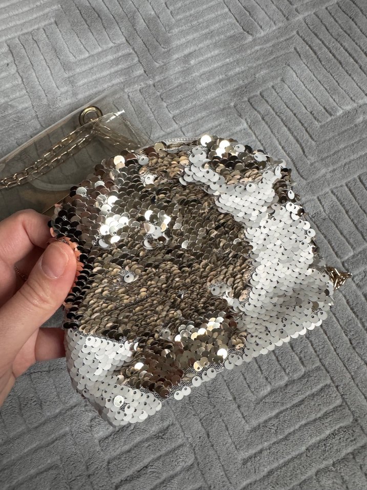 Altın Zincir Detaylı Yılan Desenli Kadın Çanta - Görsel 4