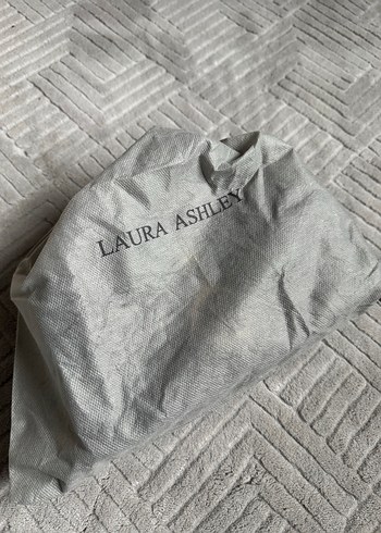 Laura Ashley Siyah Süet Püsküllü Kadın Çanta - Görsel 5