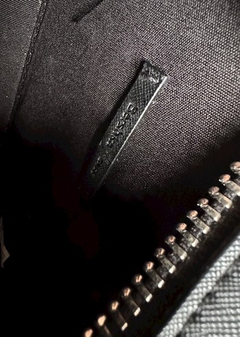 Bershka Yılan Desenli Siyah Deri Kadın Çanta - Görsel 4