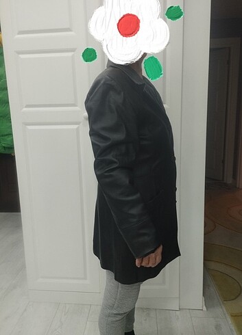 40 beden kadın deri mont  - Görsel 9