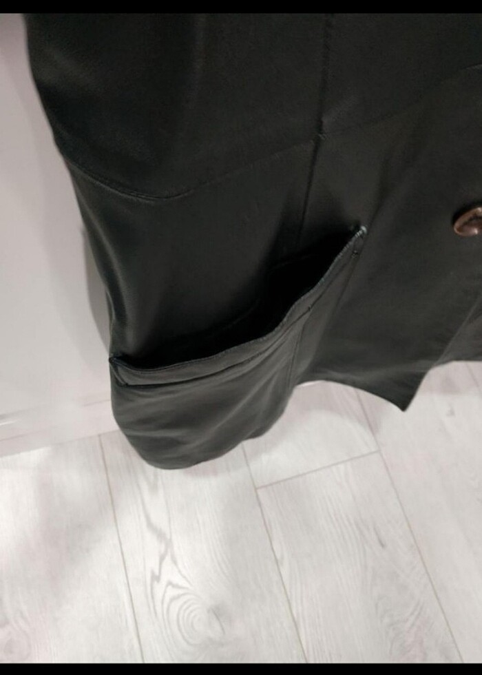 40 beden kadın deri mont  - Görsel 5