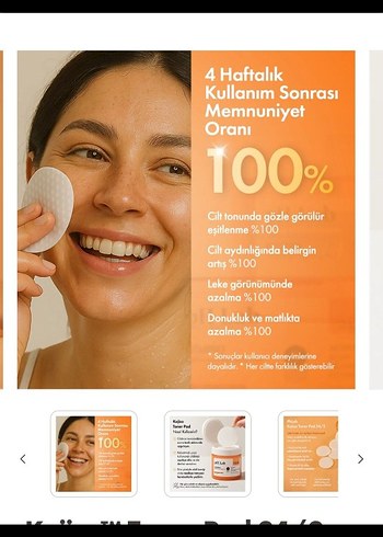 Phlab Kojiso Toner Pad - Görsel 2