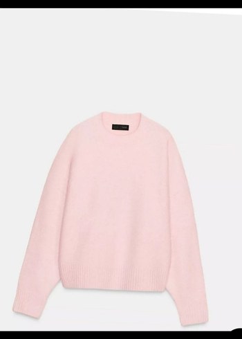 46/48 beden Pembe Yumuşak Triko Kazak - Görsel 4