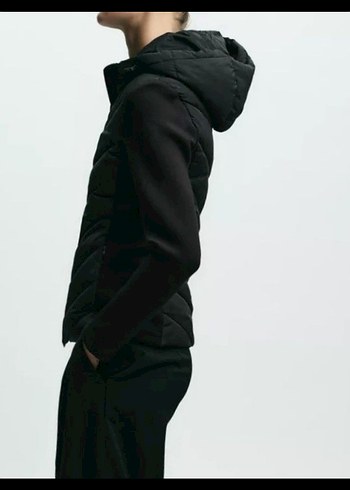 XS beden Kontrast şişme mont - Görsel 2