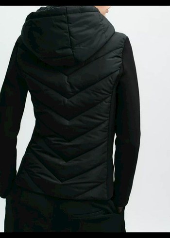 XS beden Kontrast şişme mont - Görsel 4